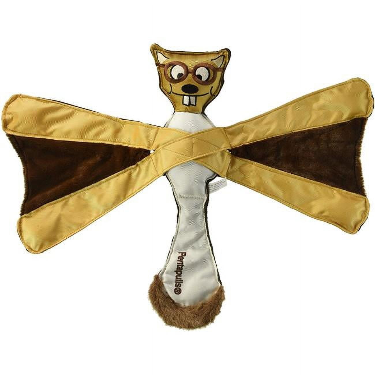 Picture of Doggles TYPESQ16 Pentapulls Flying Squirrel Dog Toy