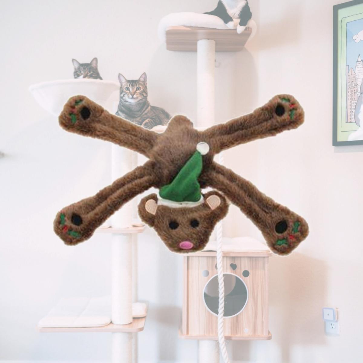 Picture of Doggles TYPPBE07 Plush Bear Holly Penta Pull Dog Toy