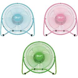 Picture of Comfort Zone CZHV8USB 8 in. High Velocity USB Desk Fan&#44; Assorted Color - Pack of 6
