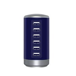 Picture of 3P Experts 30 watt 6 Port USB Charging Station  Blue          