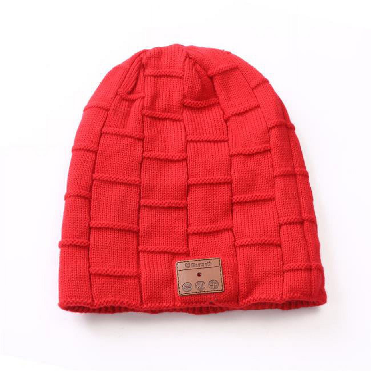 Picture of 3P Experts Beanie Jam - Warm Lined Wireless Headphone  Red          