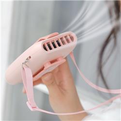 Picture of 3P Experts Wearable Fan &amp; Power Bank  Pink            