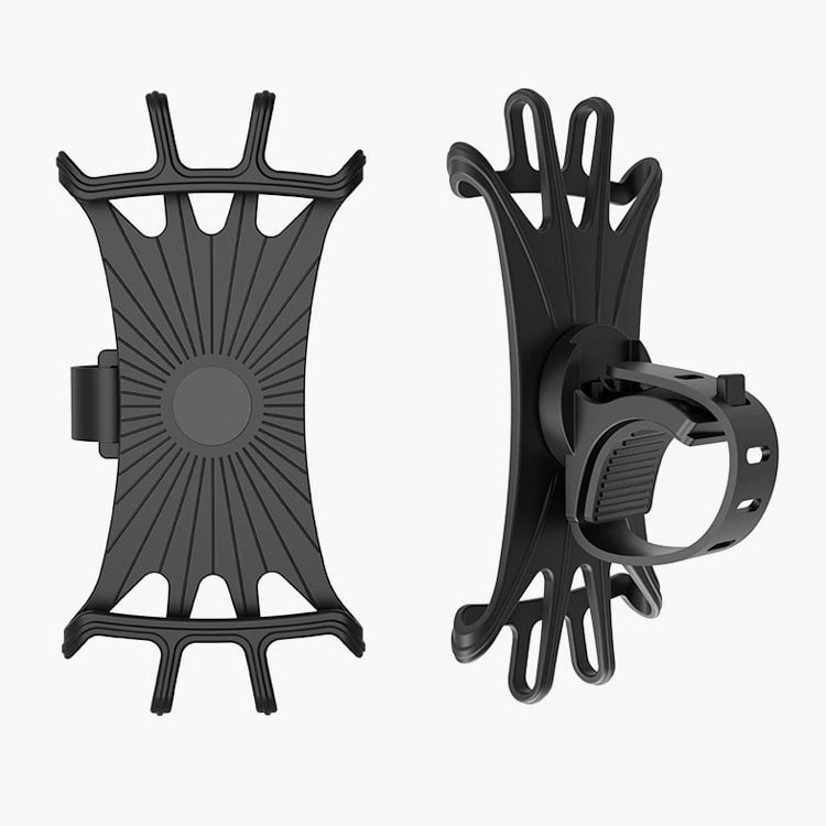 Picture of 3P Experts Silicone Handlebar Phone Holder  Black - Pack of 2         