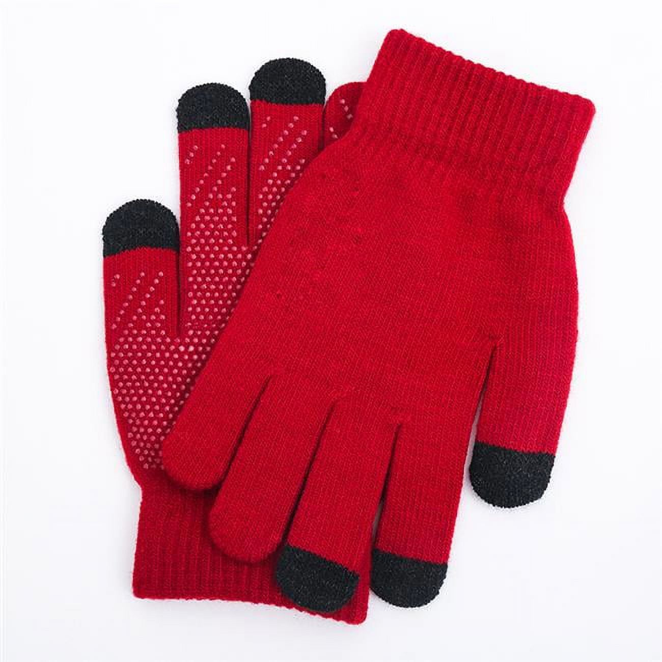 Picture of 3P Experts Winter Touch Gloves  Red