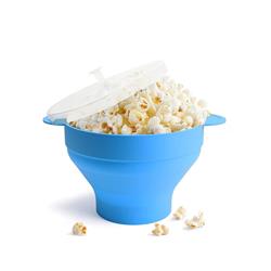 Picture of 3P Experts Silicone Popcorn Popper  Light Blue             