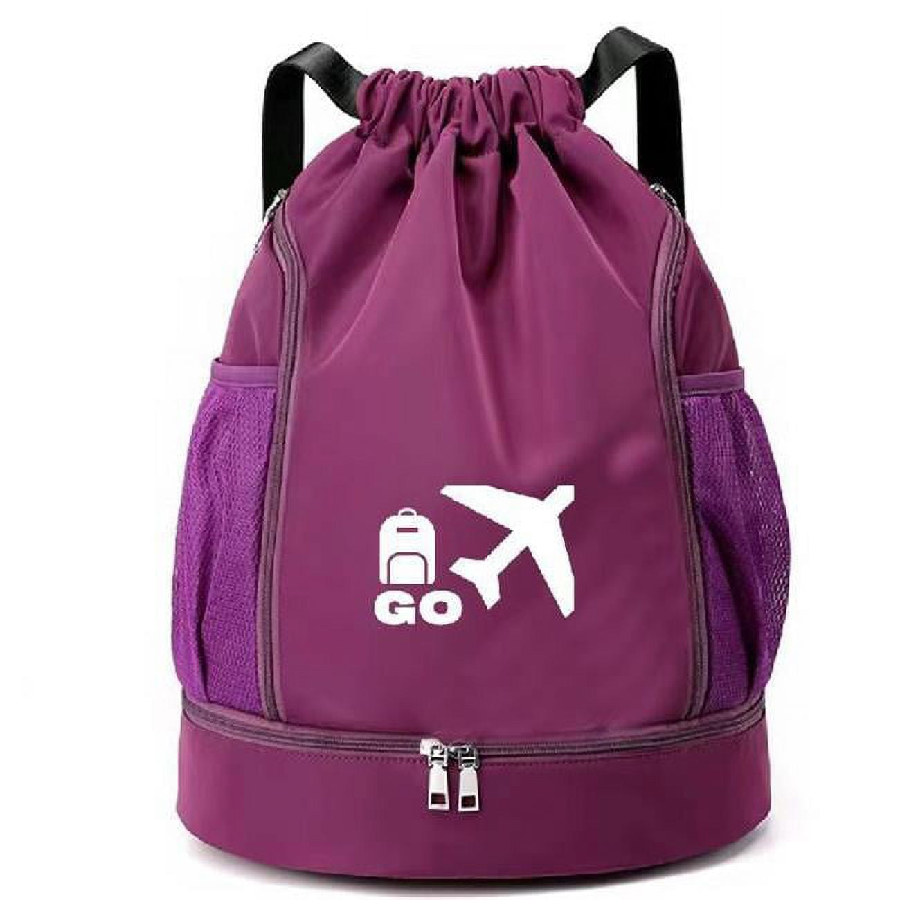 Picture of 3P Experts RG-GOBAG-PRP Go Bag - Jet Set Tote Backpack, Purple
