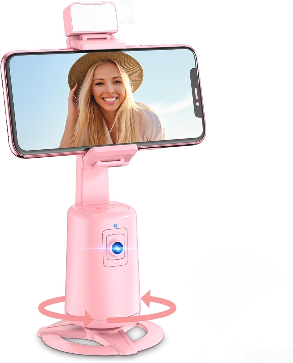 Picture of 3P EXPERTS RG-360GIMBAL-PNK Still Movements 360Gimbal Video Stabilizer With Auto Face Tracking- Pink