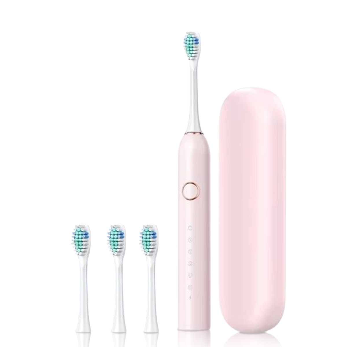 Picture of 3P EXPERTS RG-ELECTOOTHBRUSH-PNK  Electric Toothbrush With 4 Brush Heads