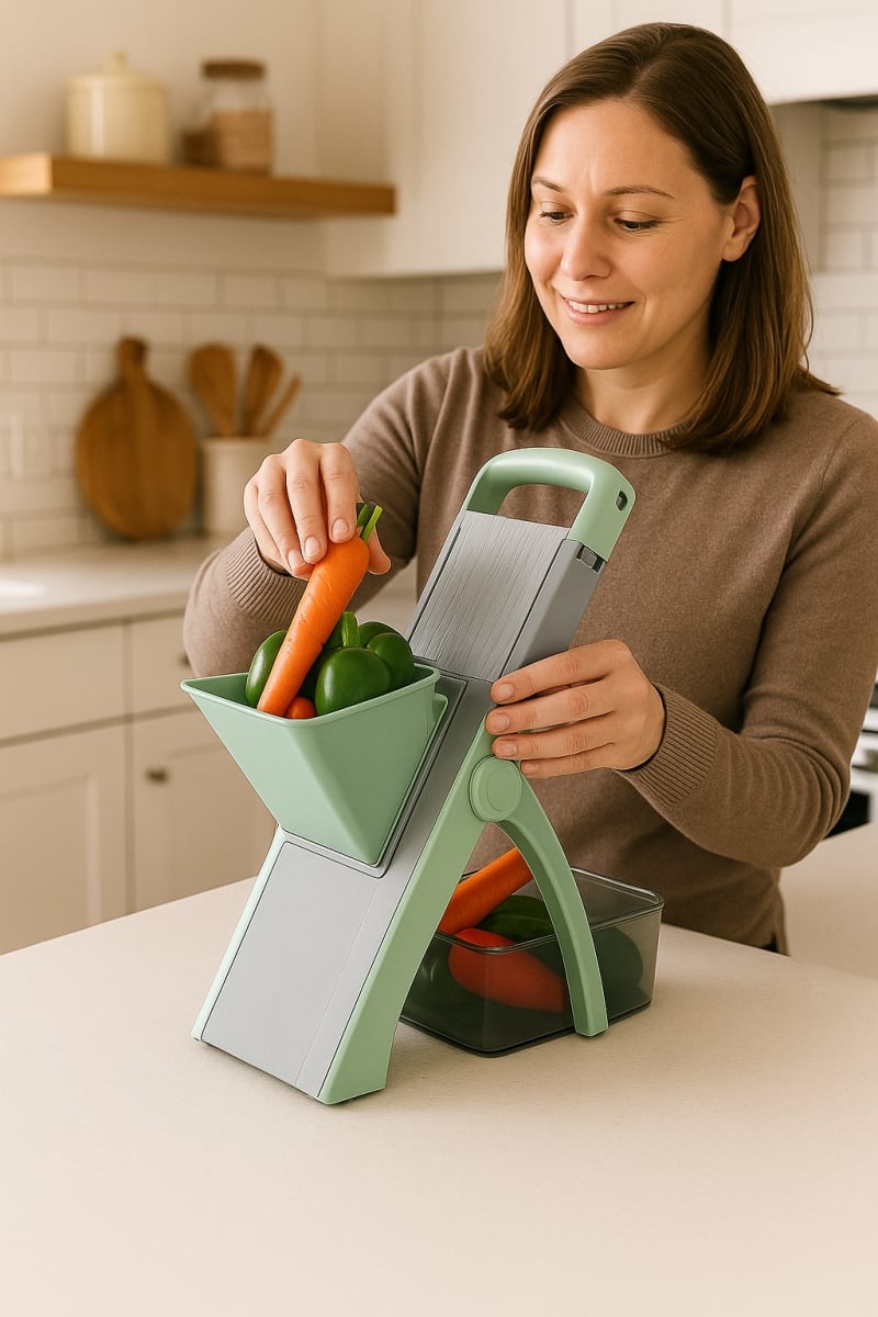 Picture of Cook N Repeat CR-MANDSLICER-GRN  Mandarin Slicer Deluxe