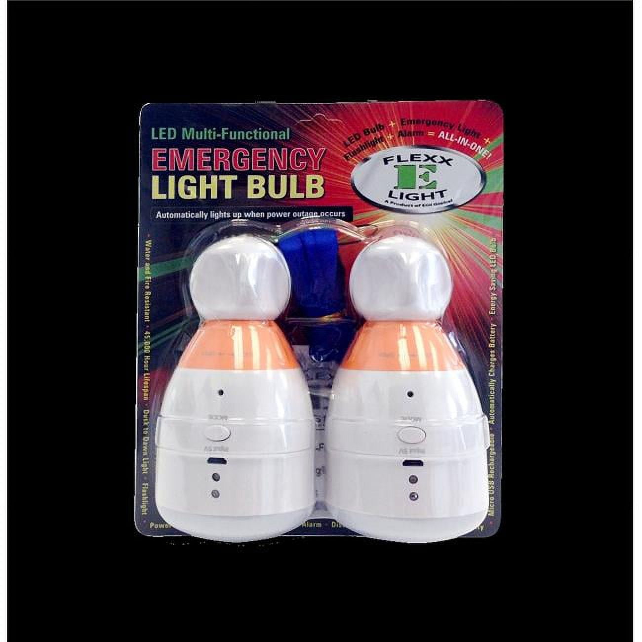 860602000402 LED MultiFunctional Emergency Lightbulbs  Pack of 2