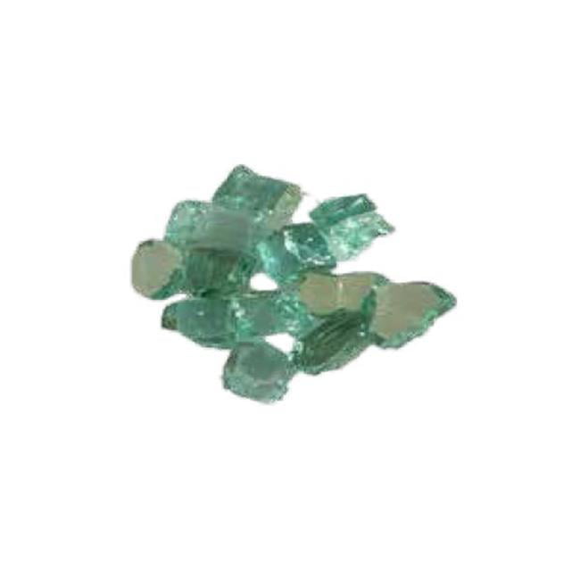 0.5 in. Reflective Fire Glass, Mint