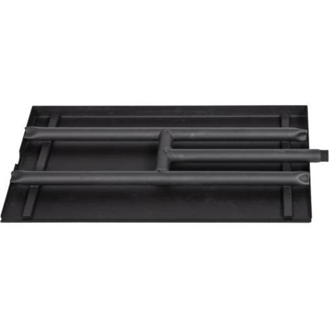 GP-18 Gas Ember Pan - H-Burner, Black