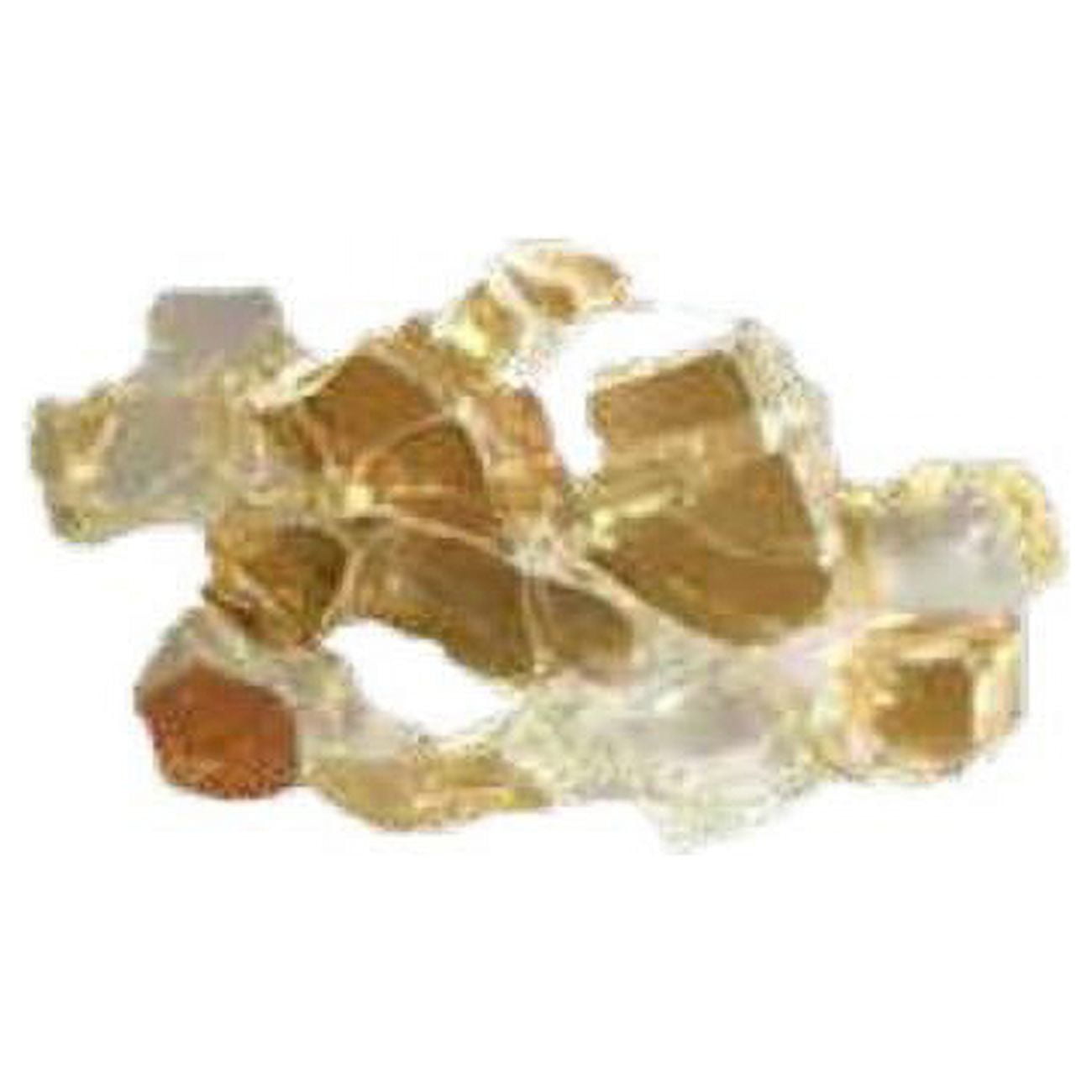 0.5 in. Reflective Fire Glass, Gold