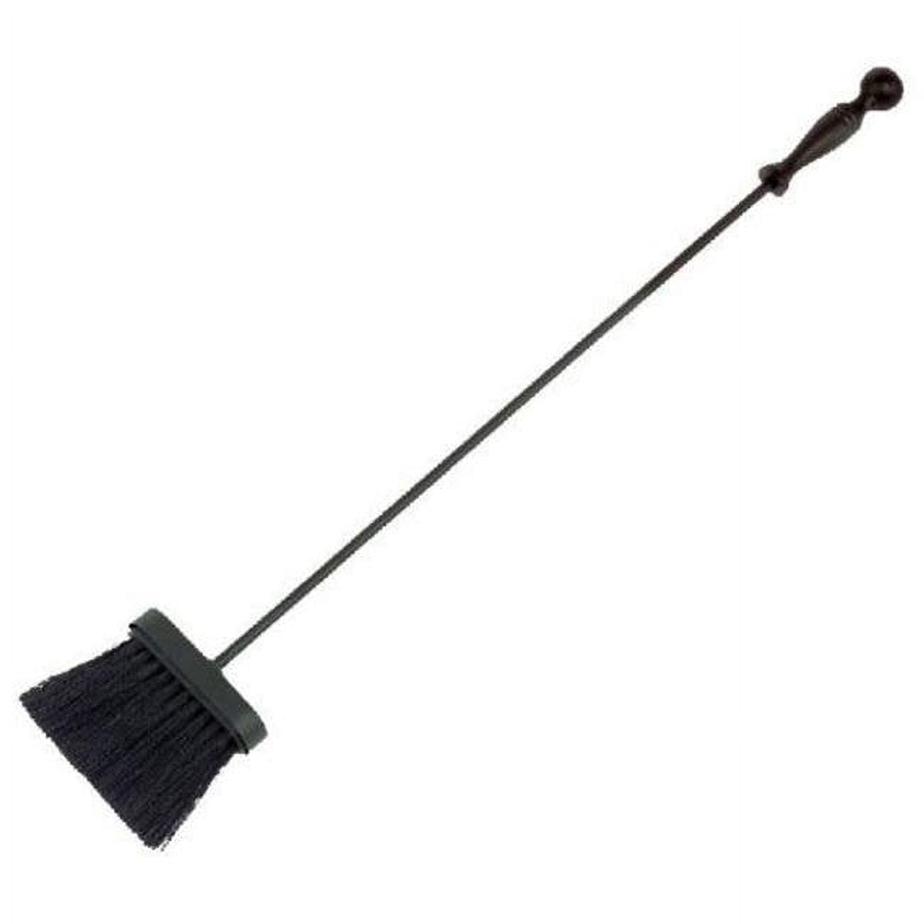 Picture of Dagan BRUSH-0 Individual Hearth & Fire Pit Tool with Ball Handle - 27 in. Brush&#44; Black