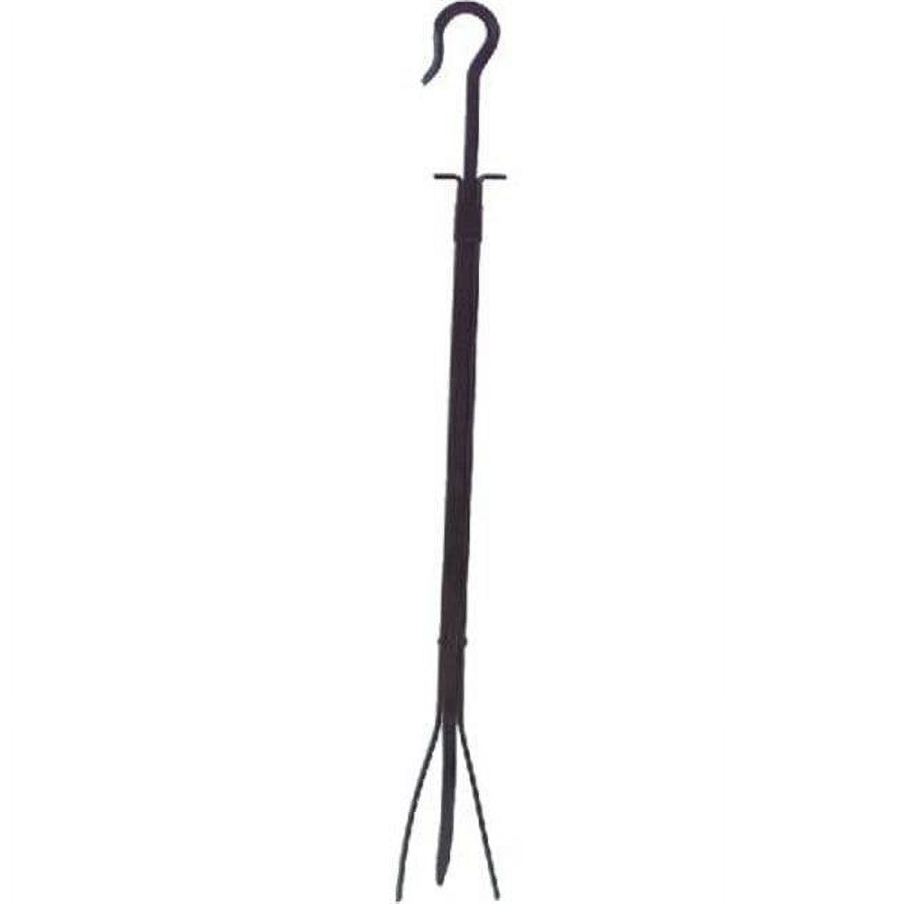 Picture of Dagan TONG-2 Individual Hearth & Fire Pit Tool with Hook Handle - Tong&#44; Black