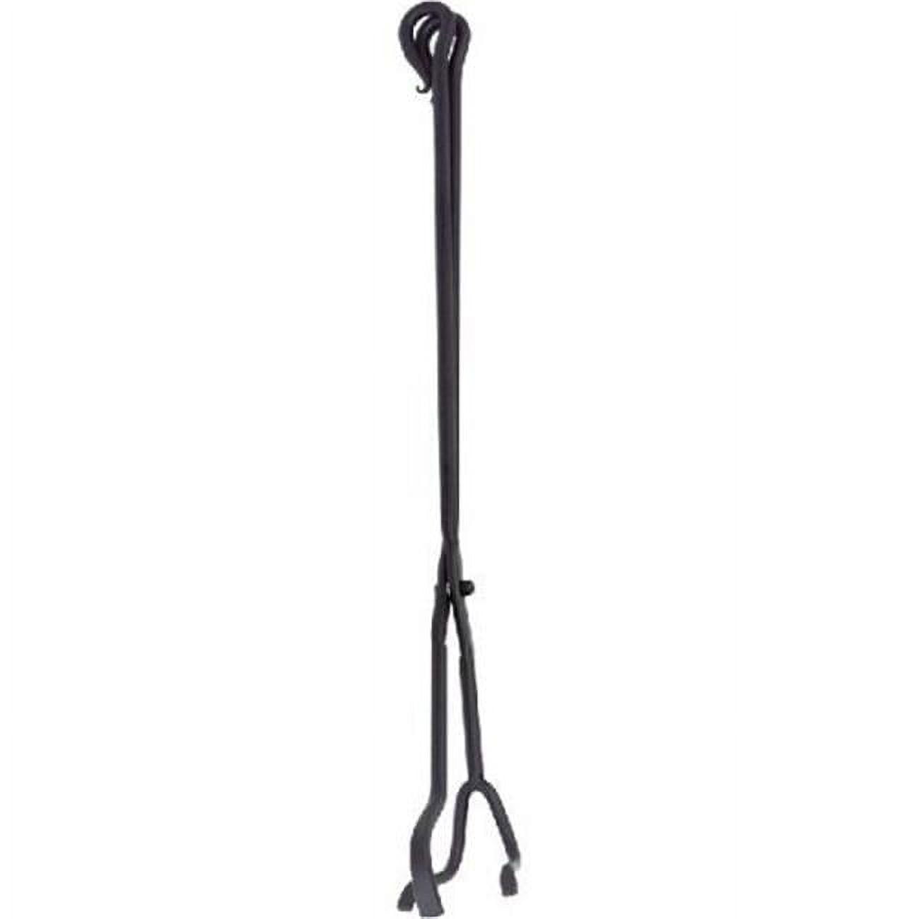 Picture of Dagan TONG Individual Hearth & Fire Pit Tool with Hook Handle - Tong&#44; Black