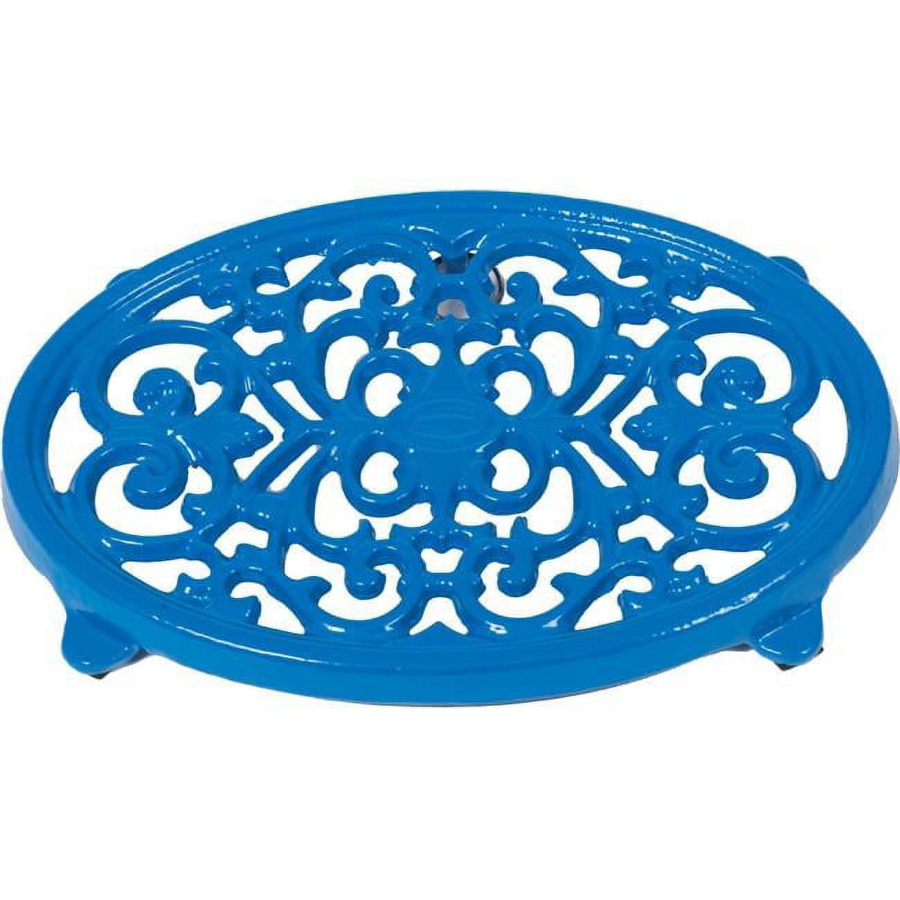 Oval Trivet, Blue