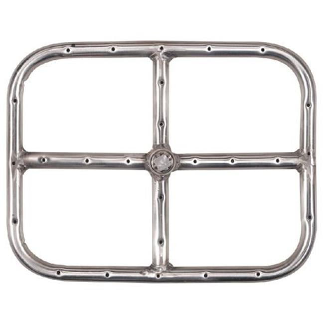 FR-1815S Rectangular Design Fire Ring, Stainless Steel