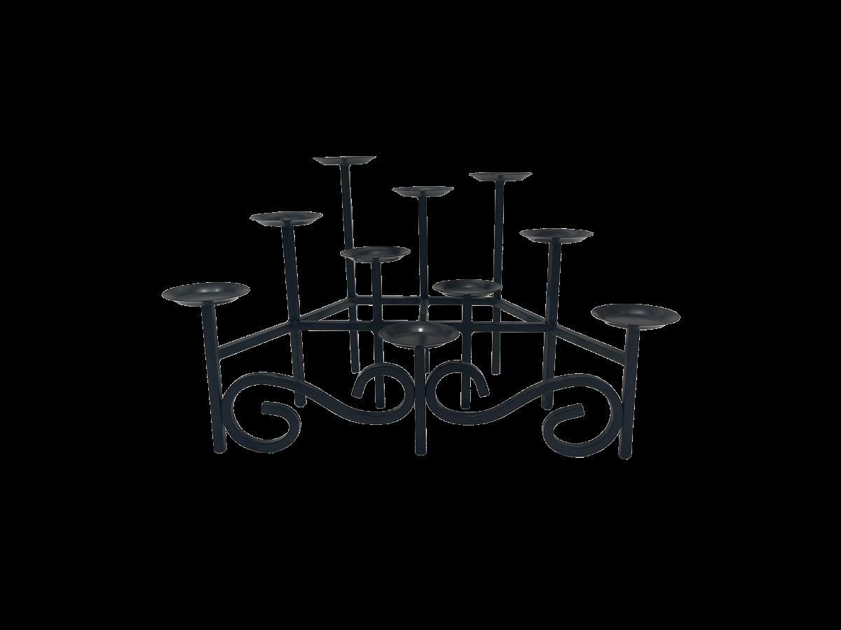 Picture of Dagan&#44; LLC FCH-100 Fireplace Candelabra&#44; 10 candle heads with a 4 Diameter