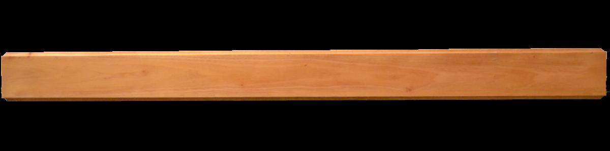 Picture of Dagan&#44; LLC FFF-MAH/MANTEL/5NFS FFF-MAH/MANTEL/5NFS - Fireplace Mantel Shelf 5 Foot&#44; Natural Fine Sanded Mahogany Finish
