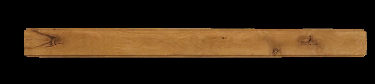 FFF-TEAK/MANTEL/6NR FFF-TEAK/MANTEL/6NR - Fireplace Mantel Shelf 6 Foot, Rustic Teak Finish