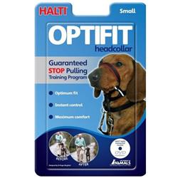 Picture of Company of Animals COA-HO01 Halti OptiFit Head Collar - Black & Red&#44; Small