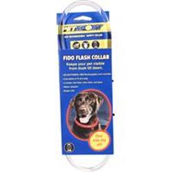 Picture of PetSport PS90125 USB Rechargeable LED Safety Collar&#44; One Size - Red
