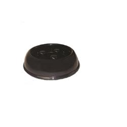 Brake-Fast Slow Chow Dog Bowl - Plastic - Large - Black - 8 cups