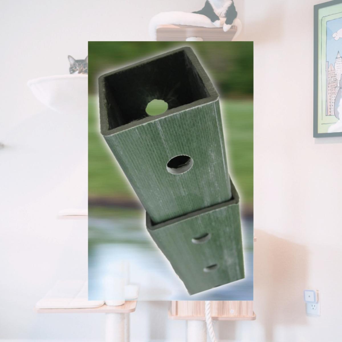 Picture of Dogipot 1304 Poly Telescopic Square Mounting Post - 4-8 Ft. Height