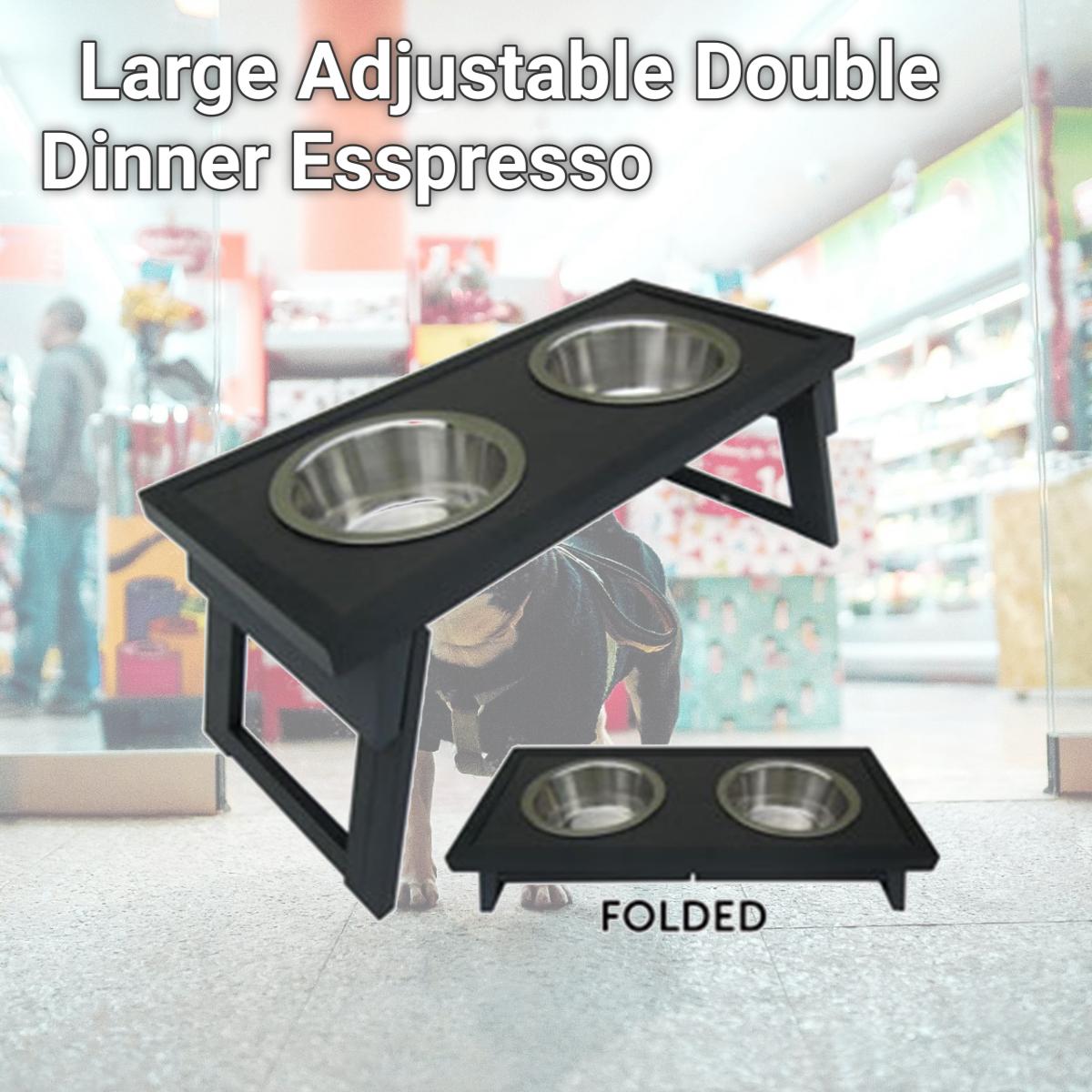 Picture of Dogipot 1704-L Large Adjustable Double Dinner Esspresso