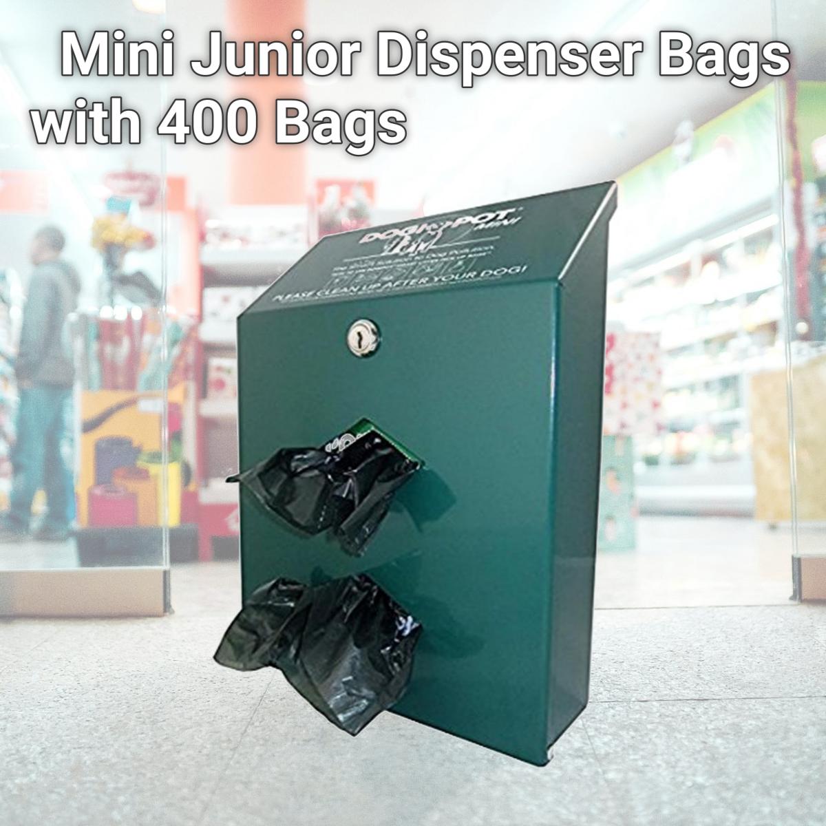 Picture of Dogipot 1002M-2 Mini Junior Dispenser Bags with 400 Bags