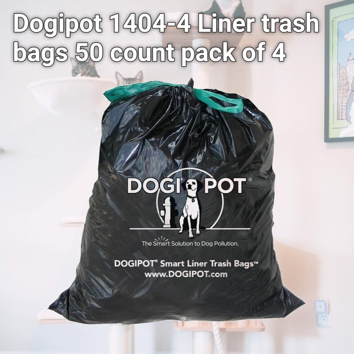 Picture of Dogipot 1404-4 Liner trash bags 50 count pack of 4