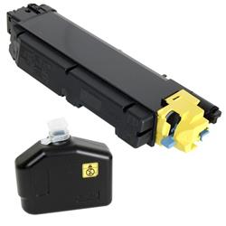 Picture of Kyocera Compatible TK-5142Y Yellow Aftermarket Toner Cartridge for ES-P6130