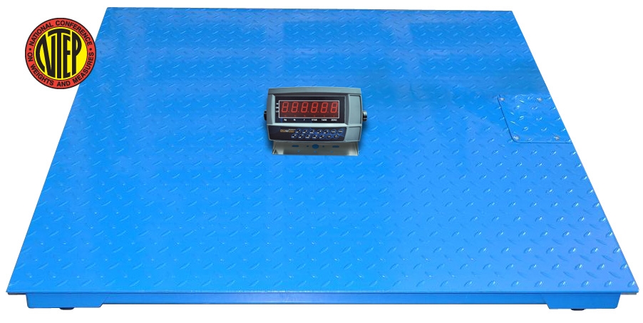 DWP-5000F  Ntep (Legal For Trade) 4X4 5000Lb Floor Scale