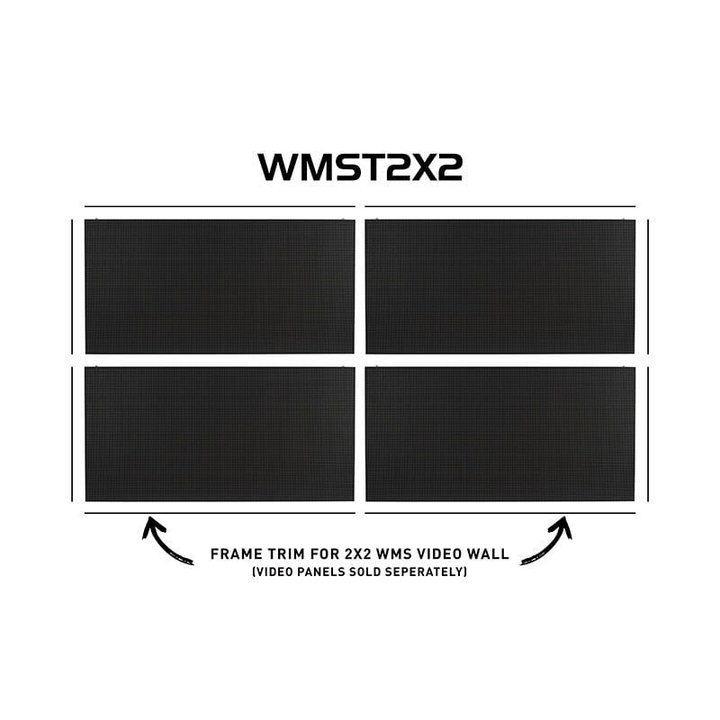 WMS041 WMST2X2 Frame Trim Set for 2 x 2 WMS