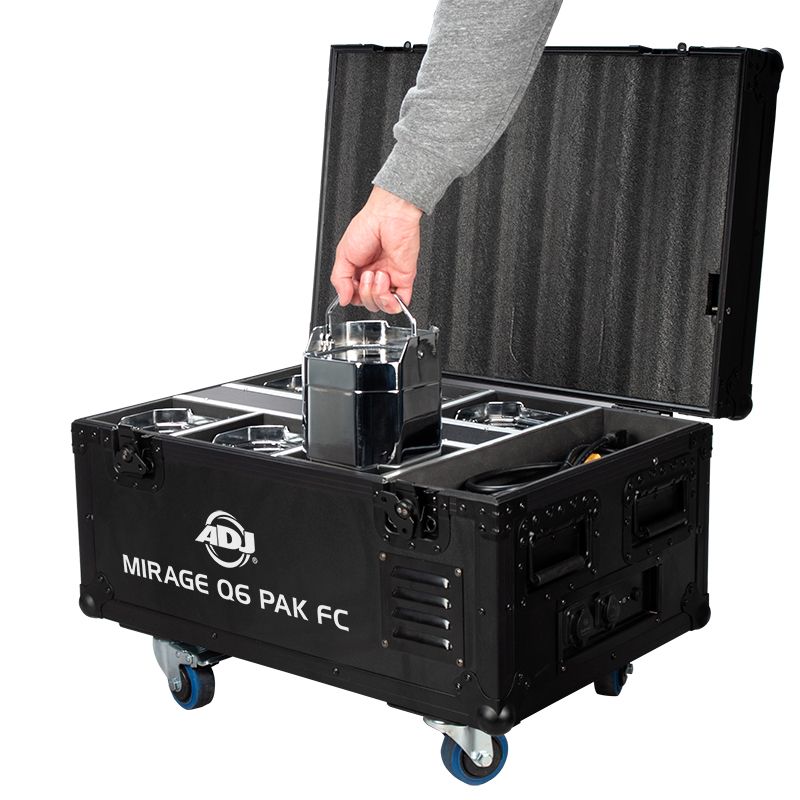 MIR600 Mirage Q6 Paks 6 Mirage Qip LED Case with Wired Digital Communication Network