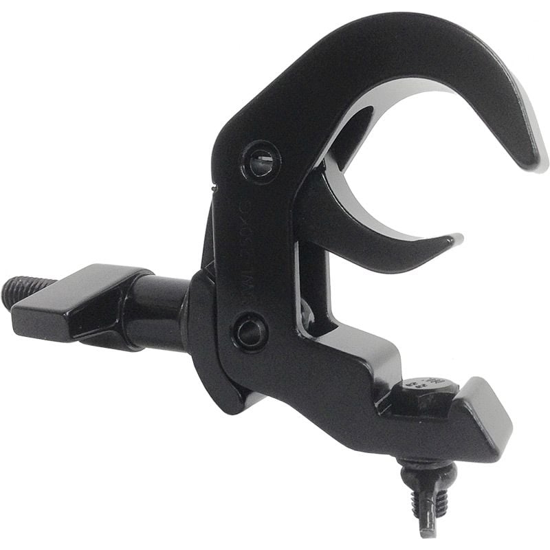 QUICK RIG CLAMP BLK CLM0612 Black Low Profile Hook Style