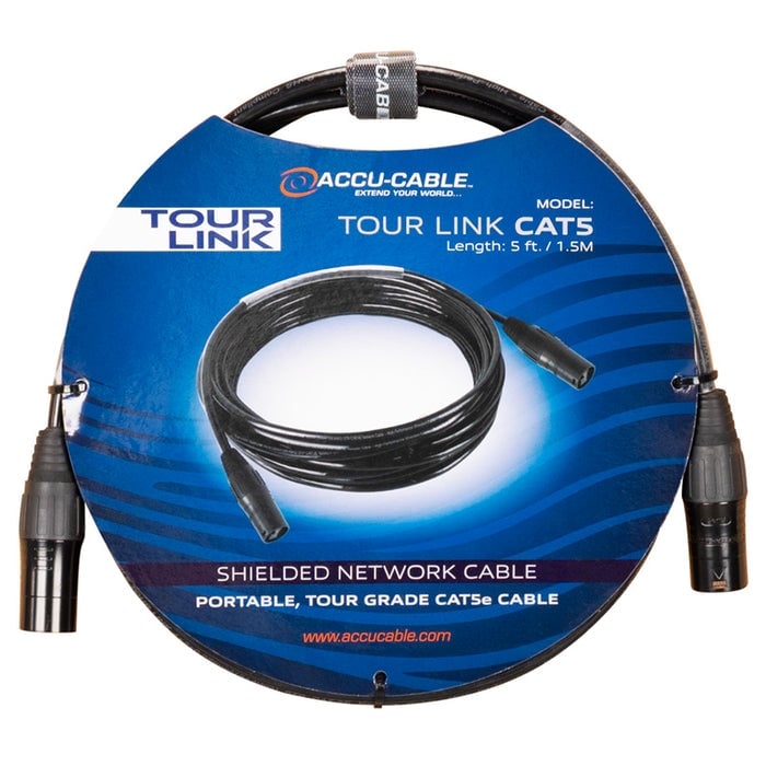 TOU126 Tour Link Cat5;5Ft Cat5e Cable !! Tou126