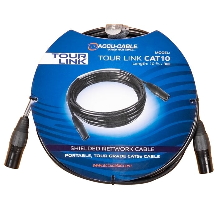 TOU139 Tour Link Cat10;10Ft Cat5e Cable !! Tou139