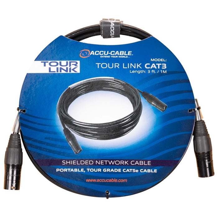 TOU113 Tour Link Cat3;3Ft Cat5e Cable !! Tou113