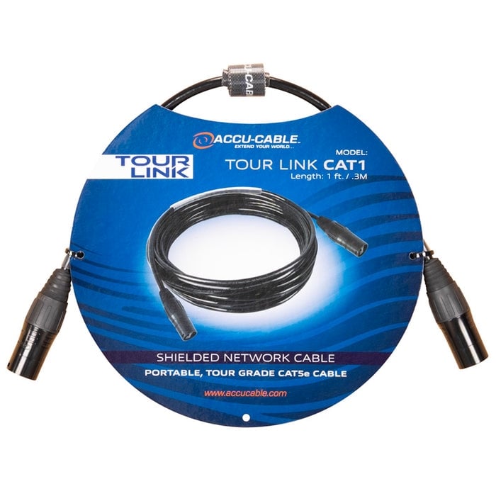TOU100 Tour Link Cat1;1Ft Cat5e Cable !! Tou100