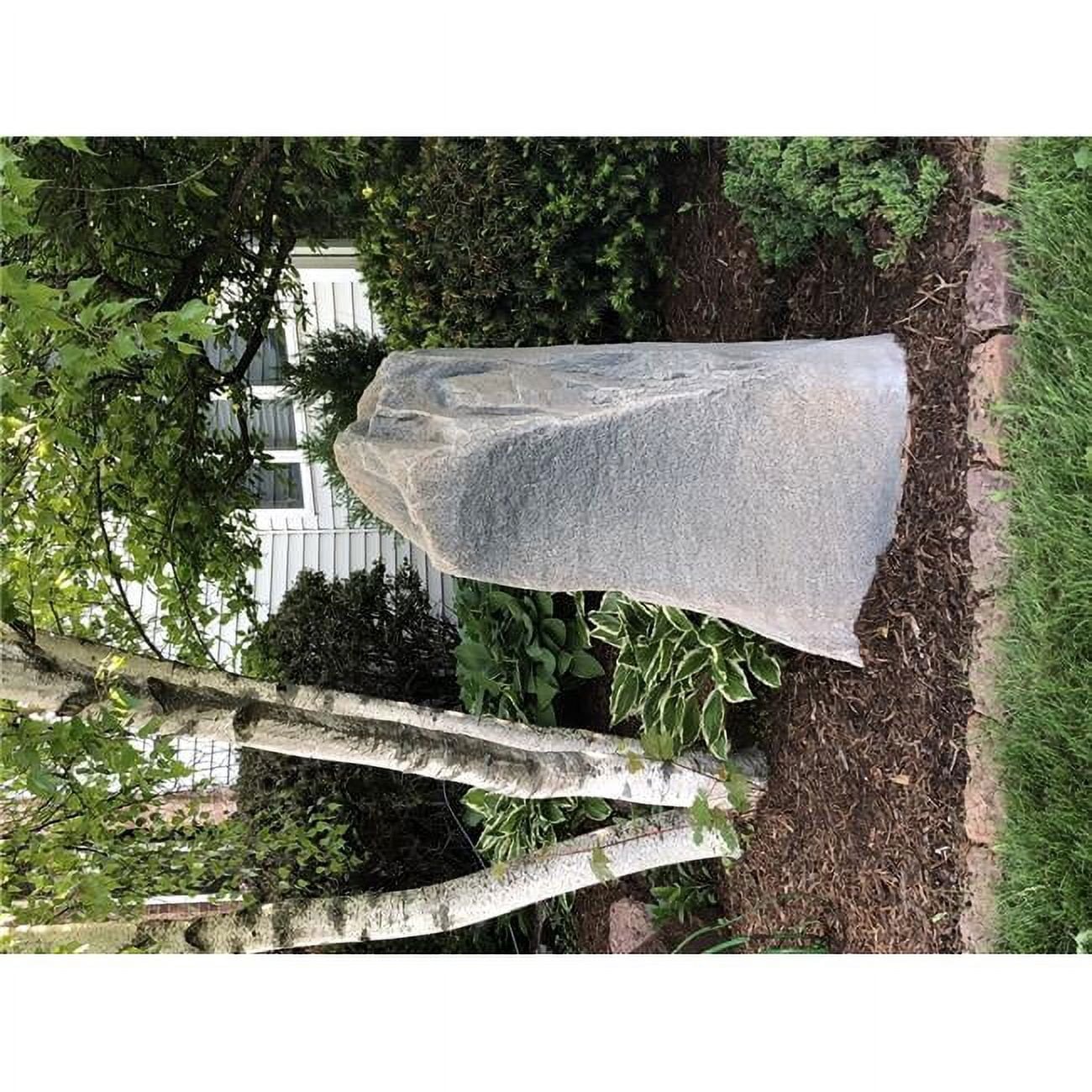 400-RB Stone Block Landscape Edging Rock, Riverbed