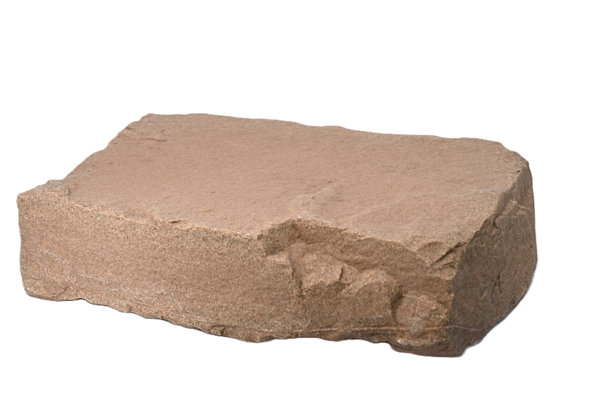 127-AB ARTIFICIAL ROCK 32 in. L x 23 in. W x 7 in. H - SOLID WITH NO OPENING - AUTUMN BLUFF COLOR