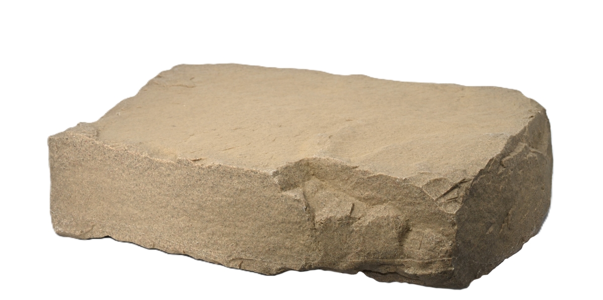 127-SS ARTIFICIAL ROCK 32 in. L x 23 in. W x 7 in. H - SOLID WITH NO OPENING - SANDSTONE COLOR