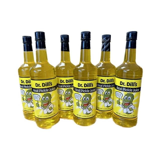 Picture of Dr Dill 780250 LOT of 6 - Dr. Dill Pickle Juice Pickle Juice for Leg Cramps Pickle Shots