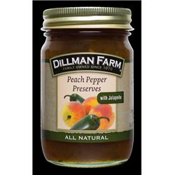 Picture of Dillman Farm 224 16 oz Peach Pepper Preserves - Pack of 6
