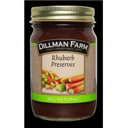 Picture of Dillman Farm 228 16 oz Rhubarb Preserves - Pack of 6