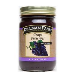 Picture of Dillman Farm 305 16 oz Seedless Grape Preserves - Pack of 6