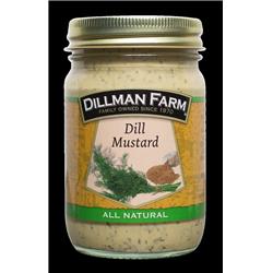 Picture of Dillman Farm 654 14 oz Dill Mustard - Pack of 6