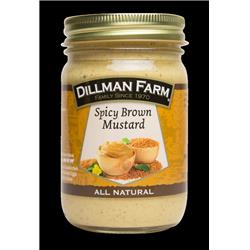 Picture of Dillman Farm 664 13 oz Spicy Brown Mustard - Pack of 6